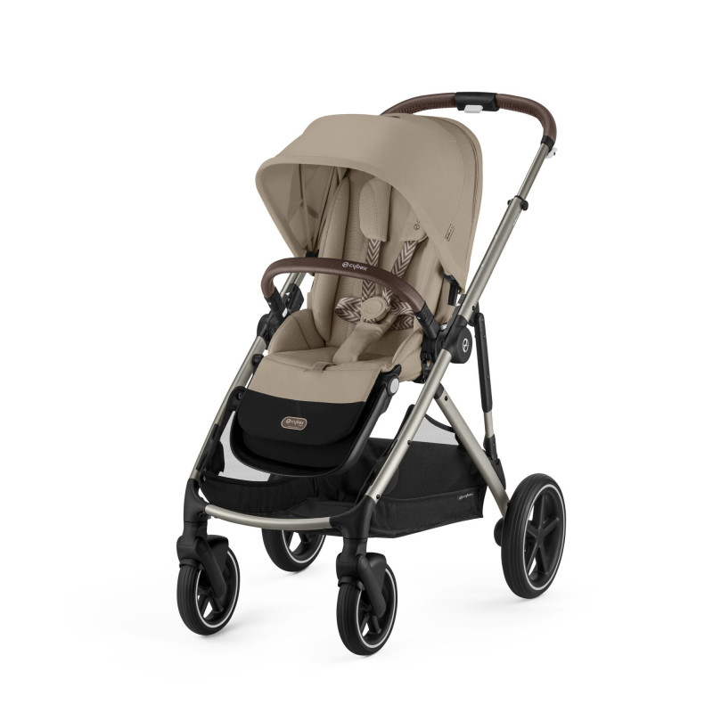 CYBEX GAZELLE Almond beige + carrycot