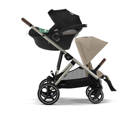 CYBEX GAZELLE Almond beige + carrycot